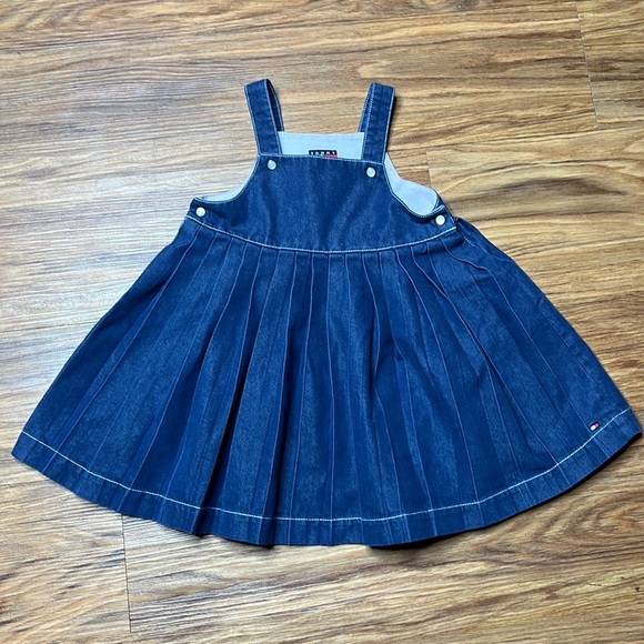 Tommy Hilfiger Other - Tommy Hilfiger Pleated Dress 12-18 months
